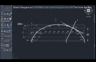 Draw Cycloid using AutoCAD – Engineering Graphics